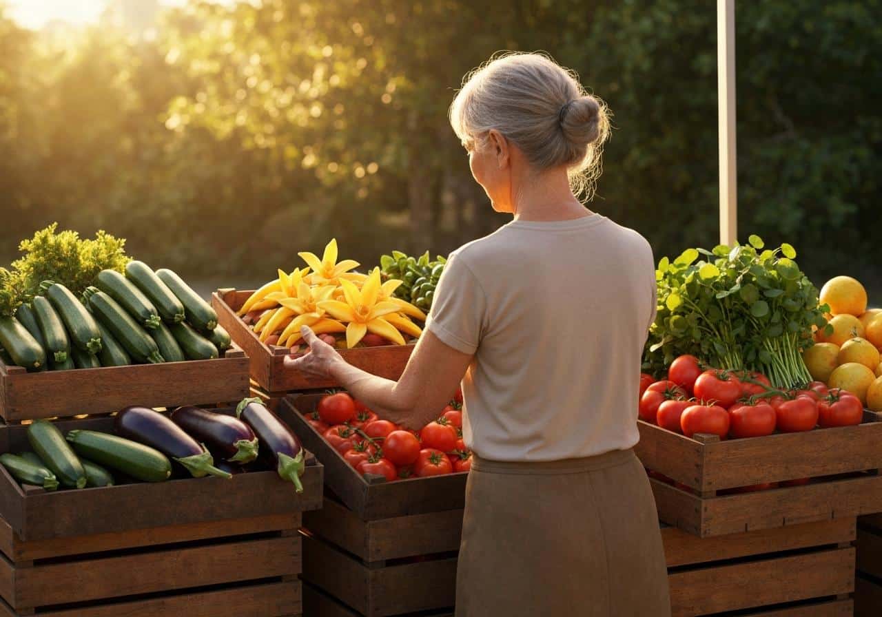 fruits et légumes en v