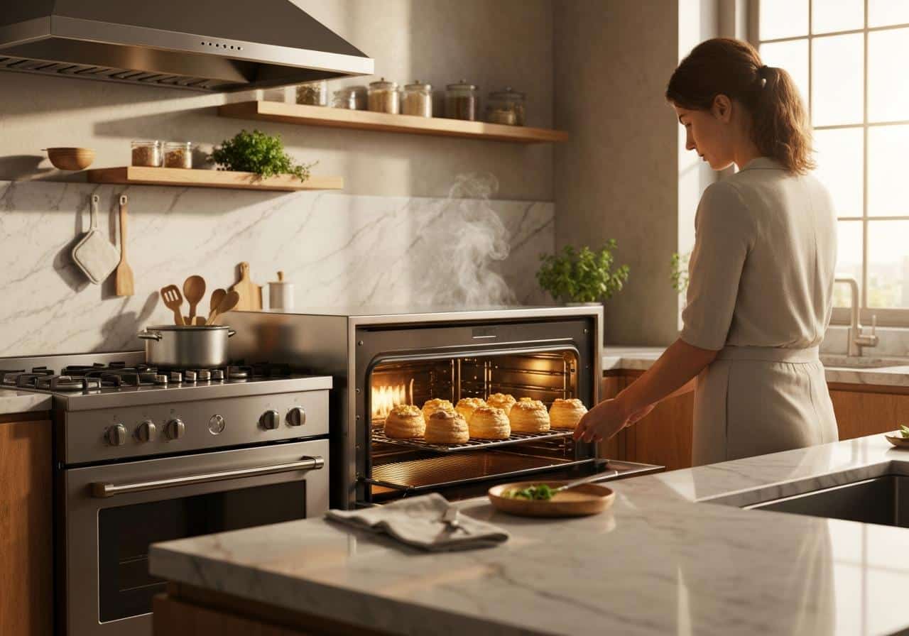 température pour réchauffer des bouchées à la reine