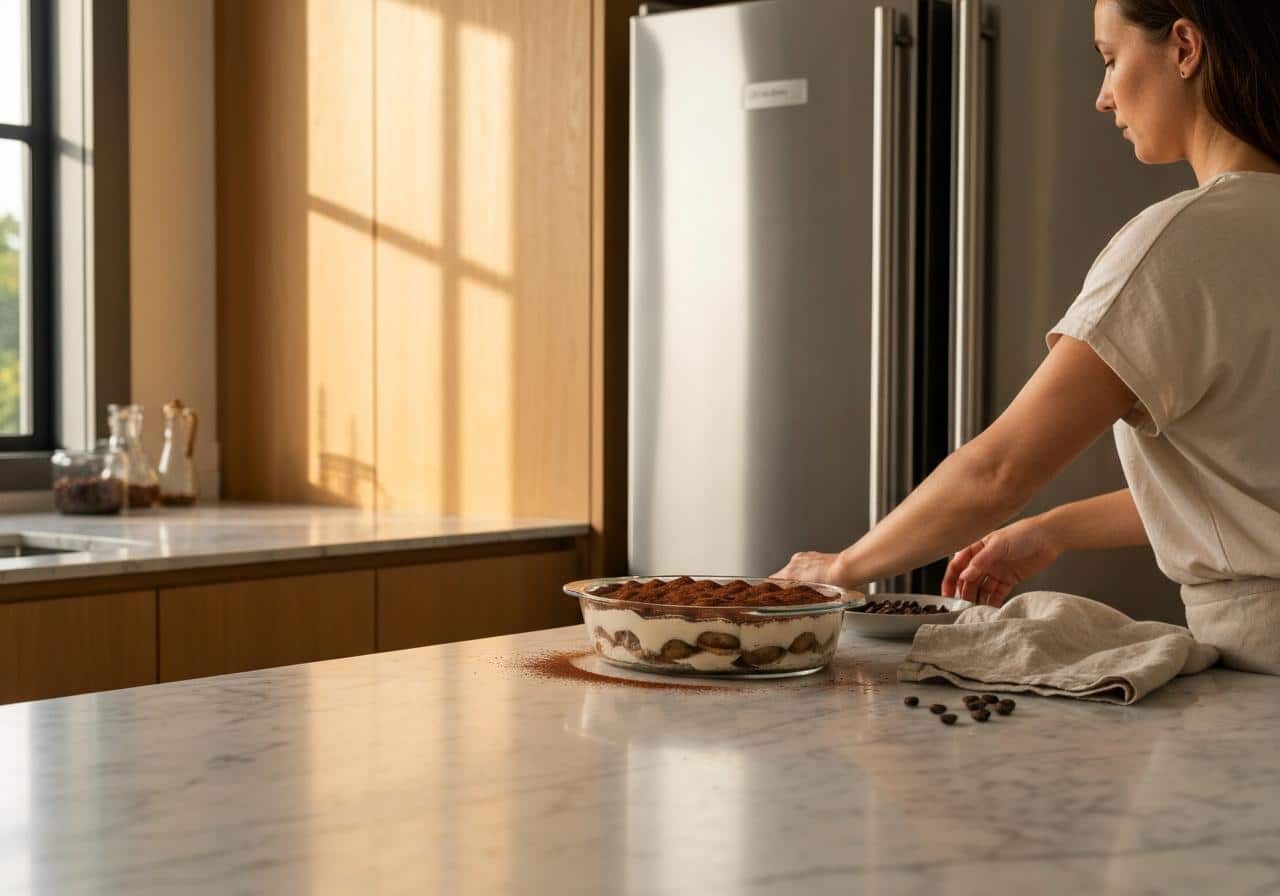 conservation tiramisu maison
