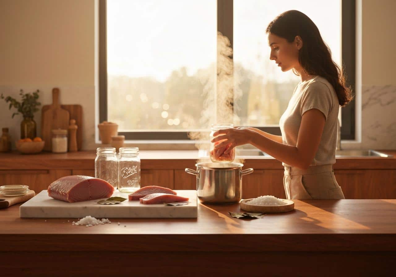 conserve de thon au naturel fait maison