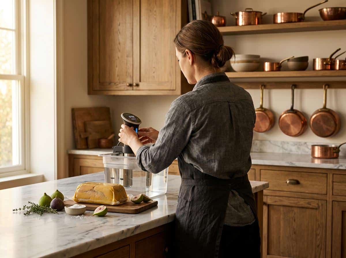 Comment réussir un foie gras mi-cuit sous vide à la maison