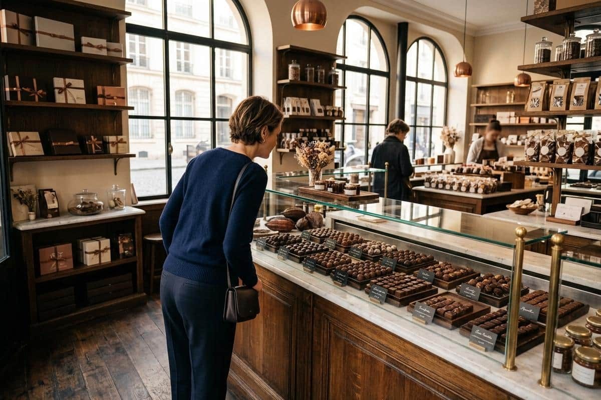 boutiques de cacao et chocolatiers artisanaux à Paris à découvrir en 2026