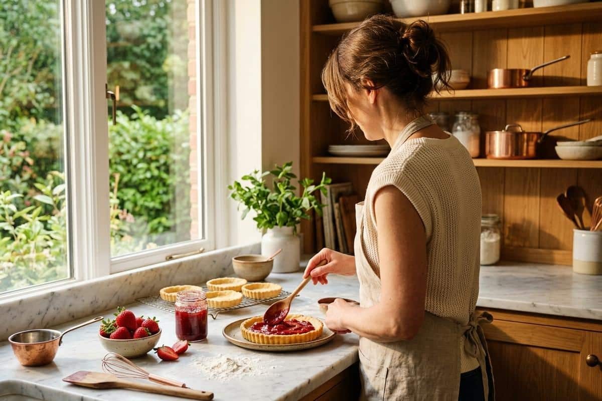 comment utiliser la confiture de fraises maison en pâtisserie