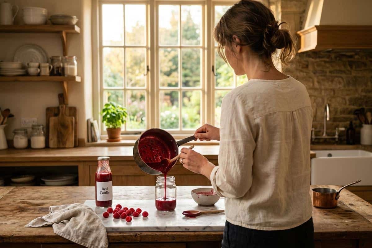 Coulis de framboise fait maison vs coulis du commerce : lequel choisir