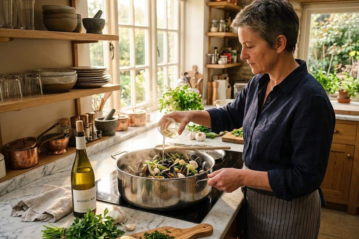 quel vin blanc utiliser pour cuisiner les moules marinières